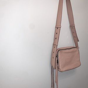 Allsaints pink crossbody bag - very spacious